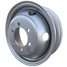 Колесный диск LANDROCK 1500 КГ 5.5х16/6х170 D130 ET106 серебристый